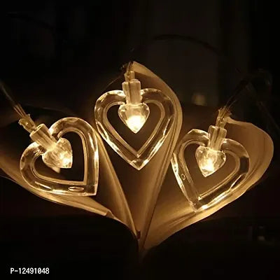 Heart Shaped String Fairy Light for Indoor & Outdoor Home Decorations (20 LED )