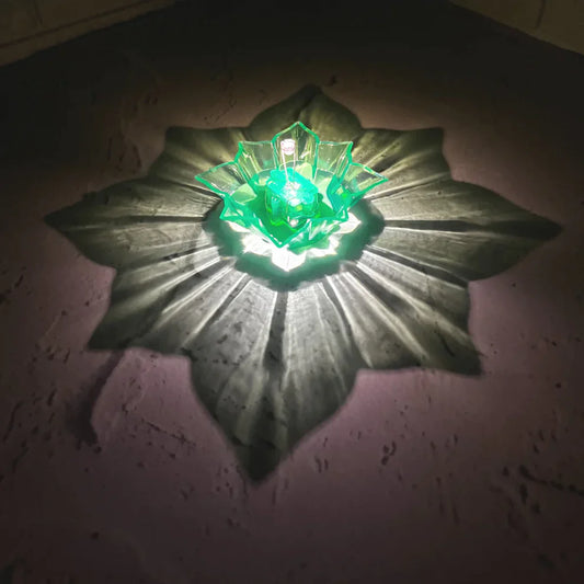 3D Water Sensor Colored Diyas | LED