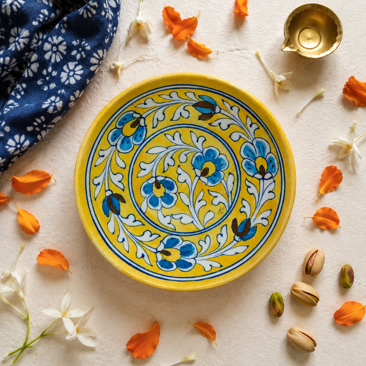 Jaipur Bloom Bowl – 6 Inch