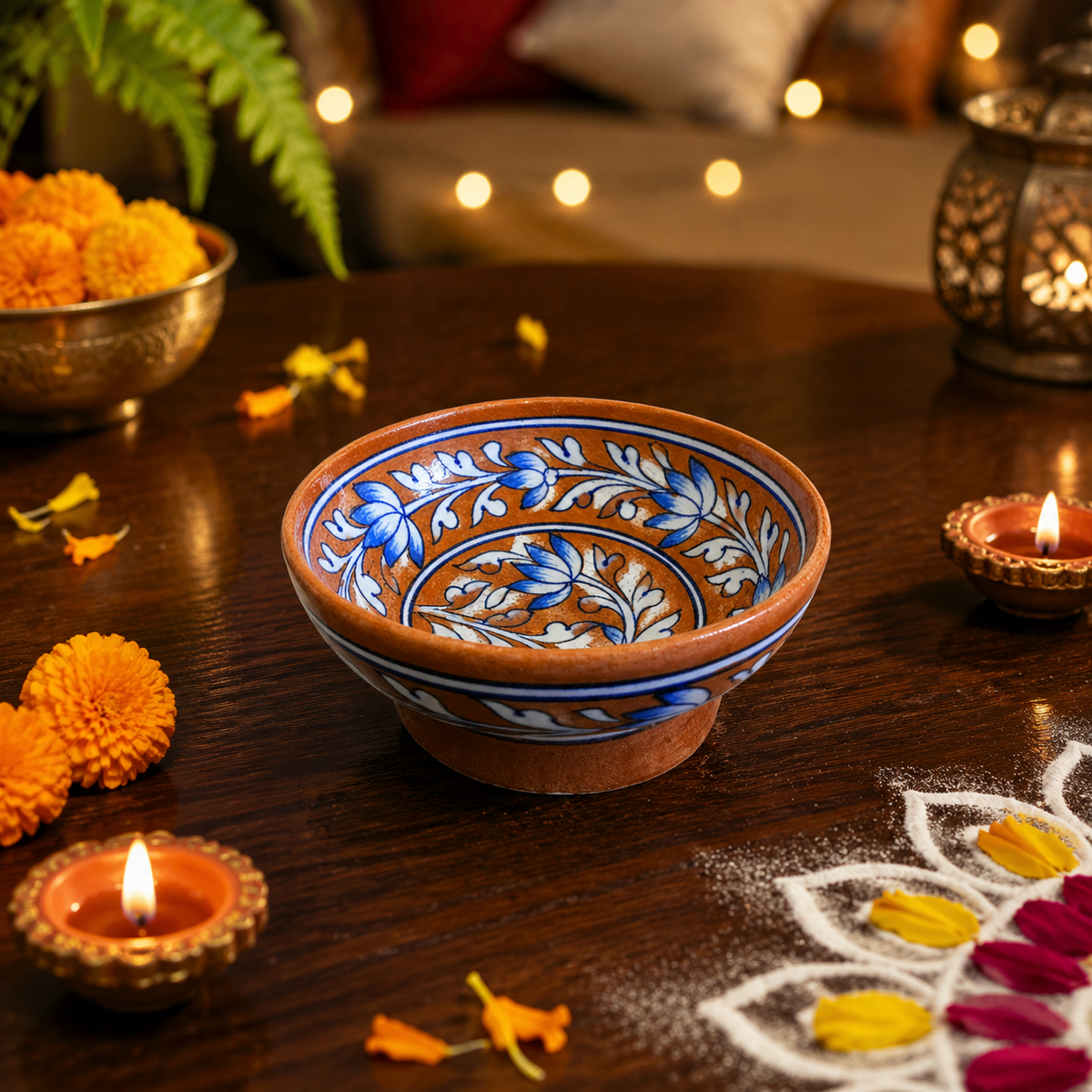 Jaipur Bloom Bowl – 6 Inch