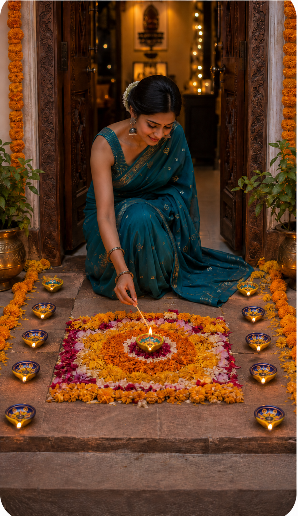 Diyara | Hand Made Diya (Set of 2)