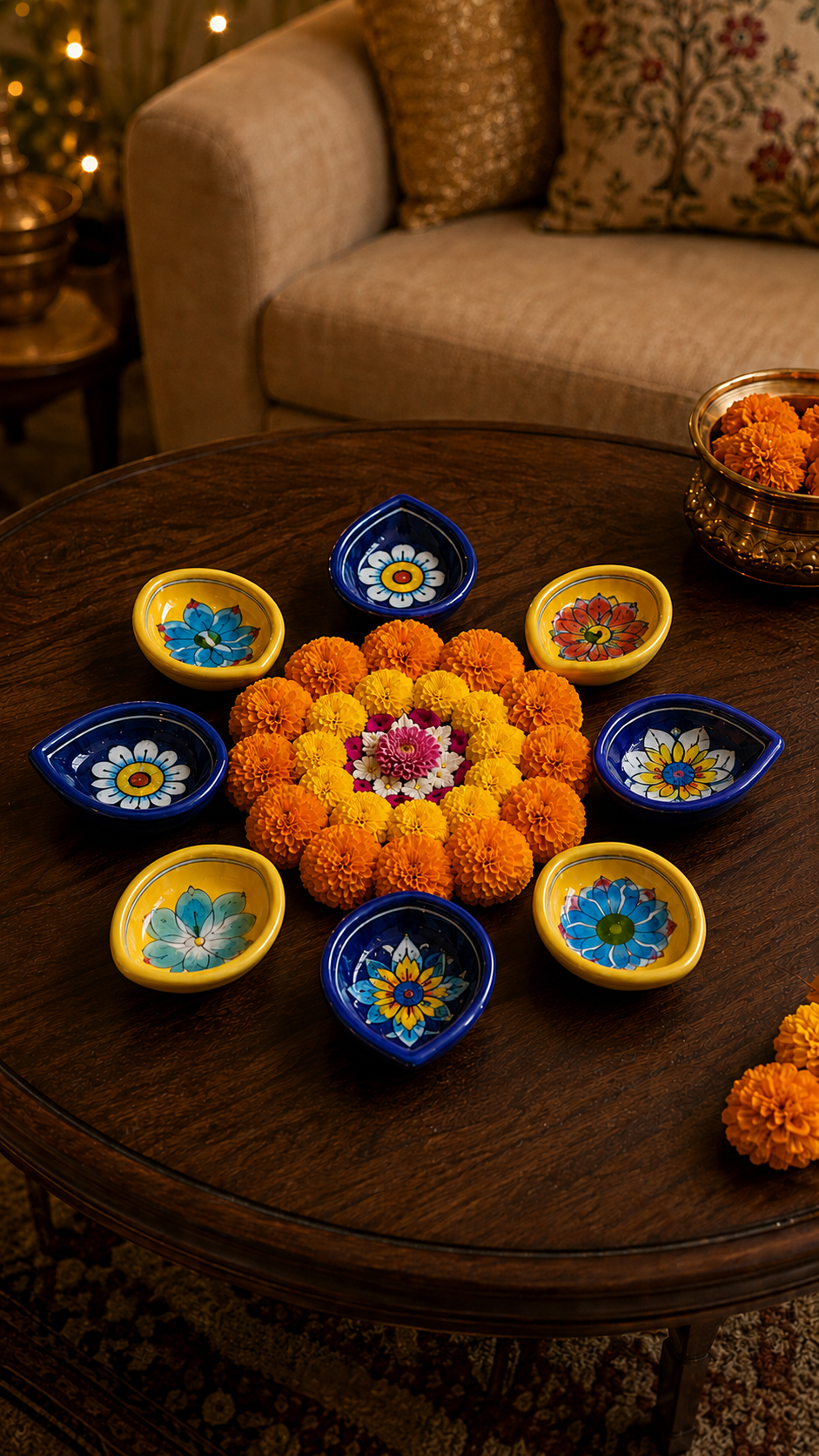 Diyara | Hand Made Diya (Set of 2)