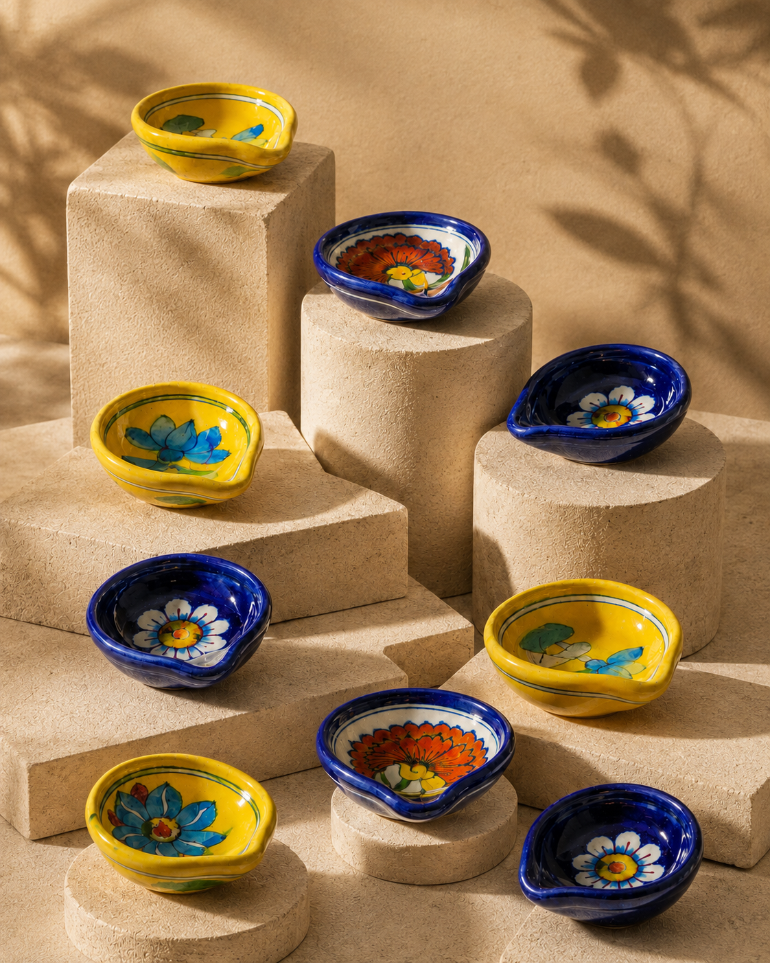 Diyara | Hand Made Diya (Set of 2)