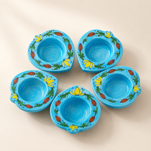 Jaipur TeaLight Holder-Ceramic