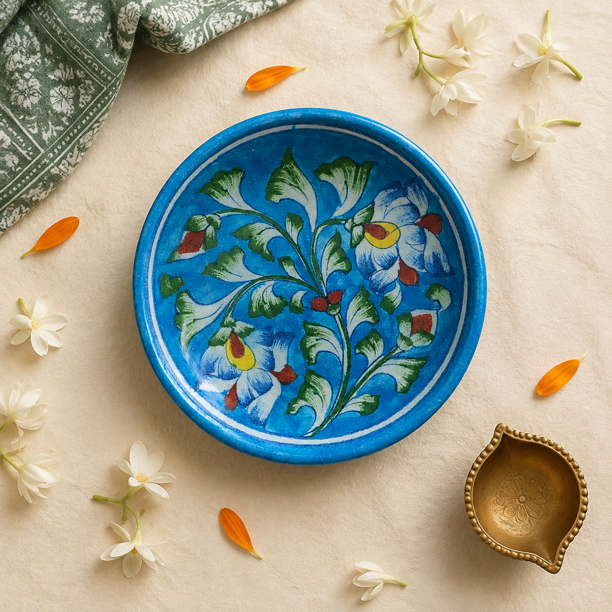 Jaipur Bloom Bowl – 4.5 Inch